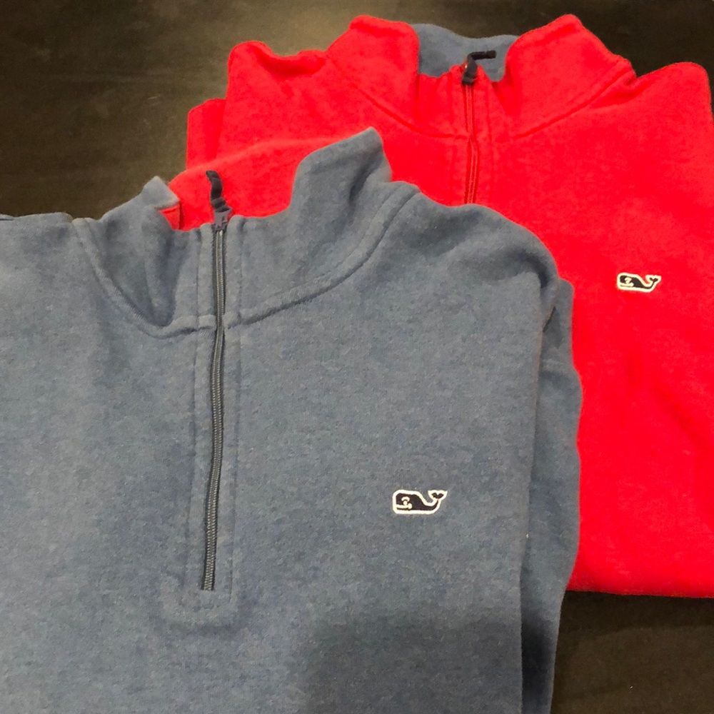 Bundle! Two men’s vineyard vines 1/4 zips